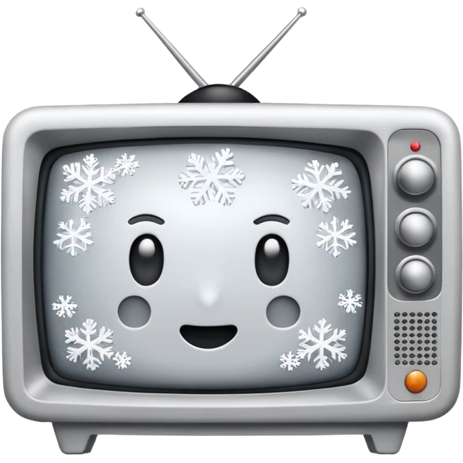 television static(snowy) emoji