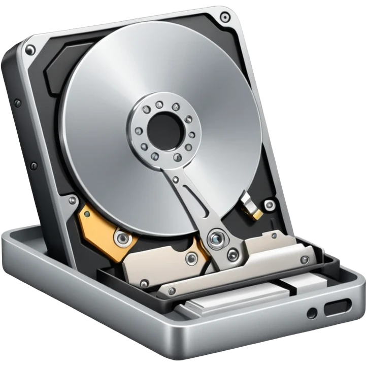 low storage on hard drive emoji