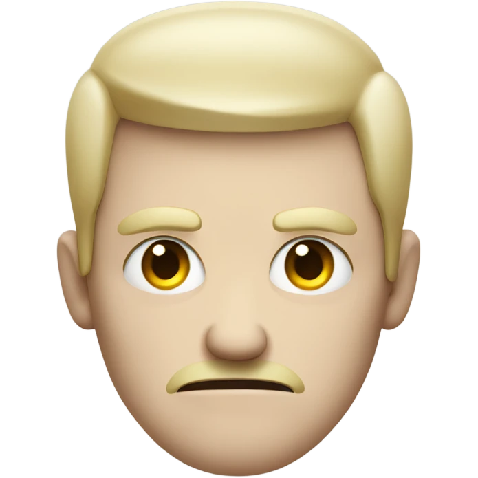 angry pale skinned man with crossed arms emoji