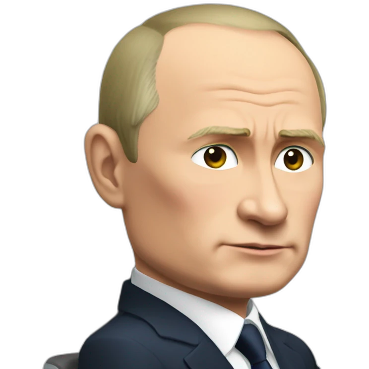 angry vladimir putin wheelchair jet emoji