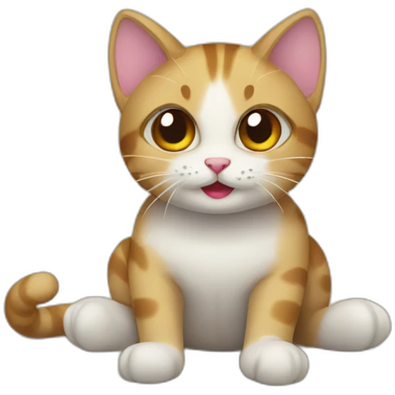 cat at the beach emoji