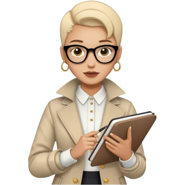 Fashion designer not people  emoji