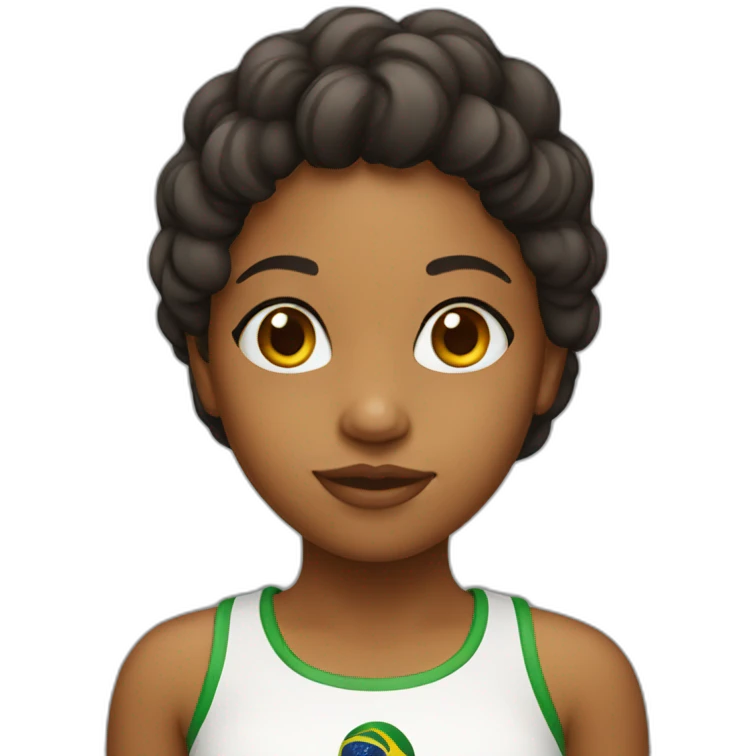 Brazilian girl emoji