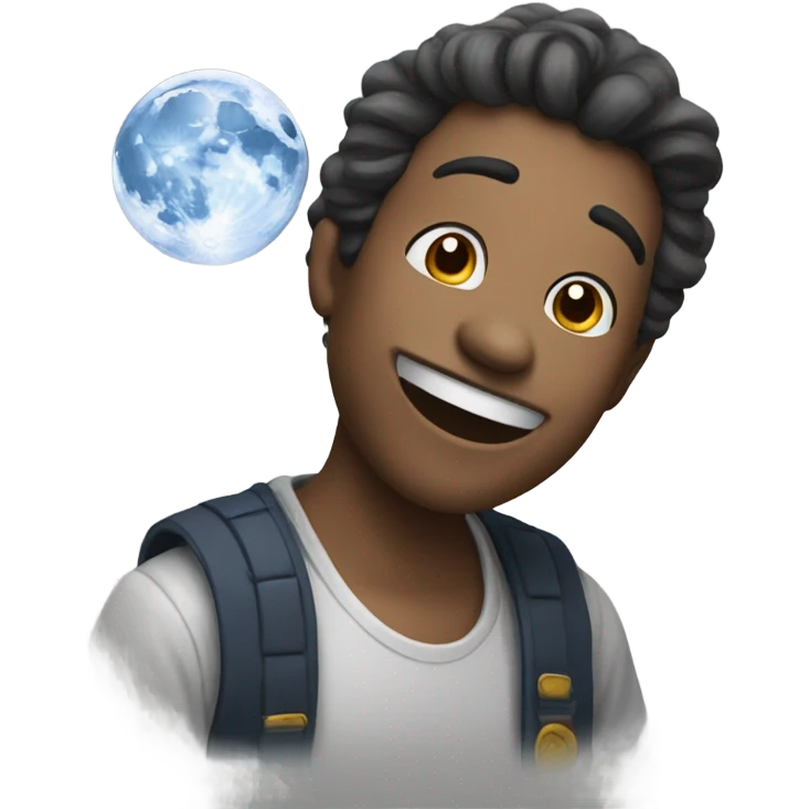 moon smile emoji
