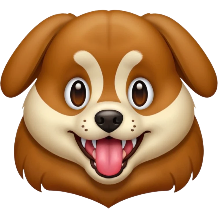 dog hot emoji
