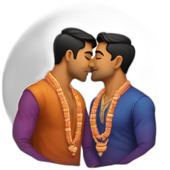indian-gay-men-kissing emoji