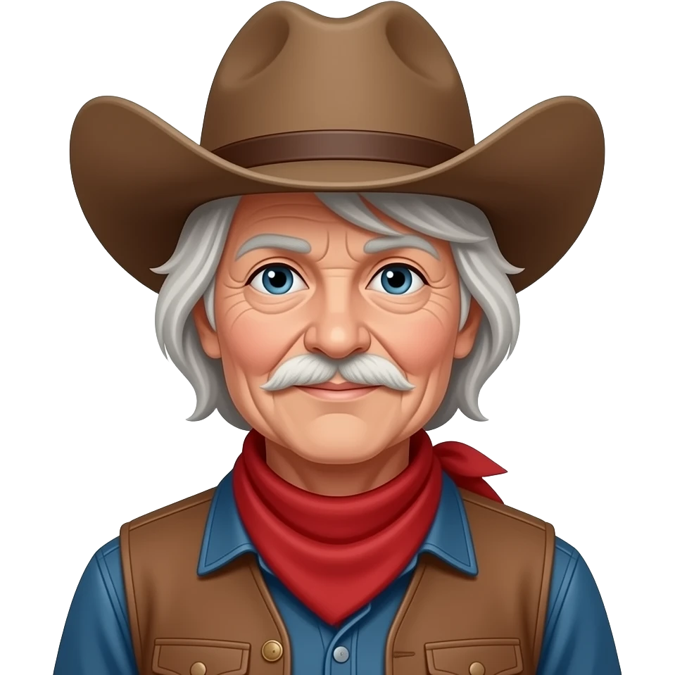old women cowboy emoji