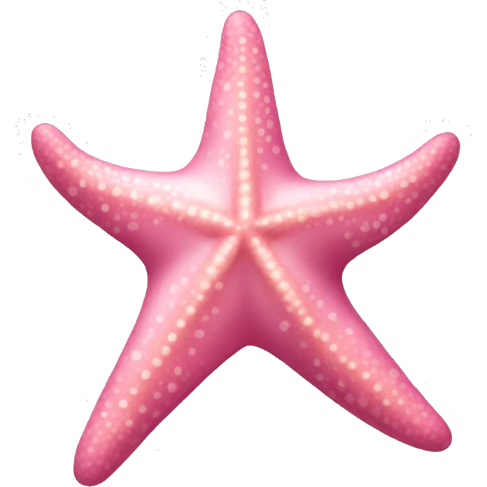 pink starfish emoji