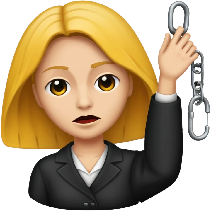 Dead hangwoman emoji