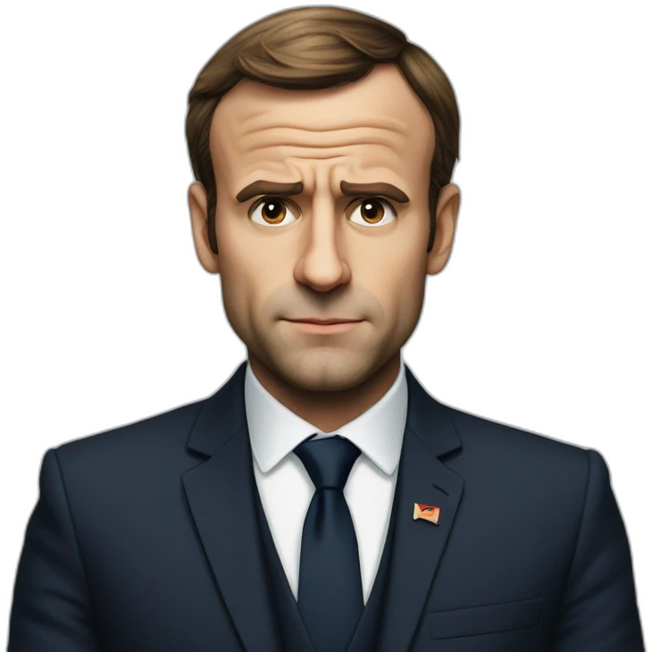 macron-disgusted emoji