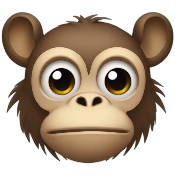 sigma face monkey emoji