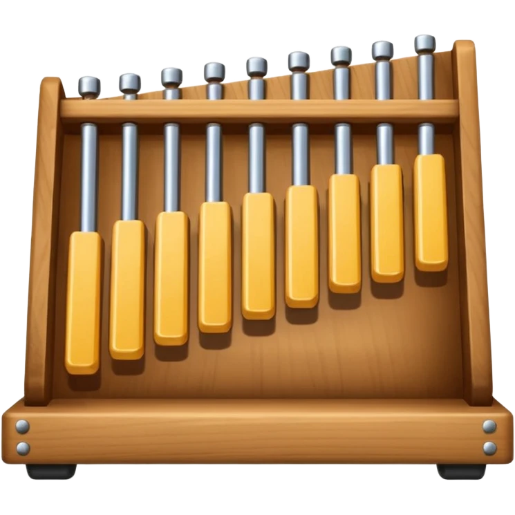 wooden glockenspiel instrument emoji