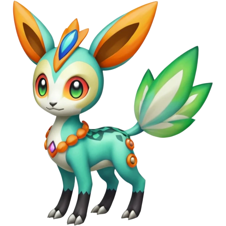 Meloetta-Vernid-Trico-Fionbri-Pokémon-Digimon-Fakémon-fusion-hybrid-creature emoji