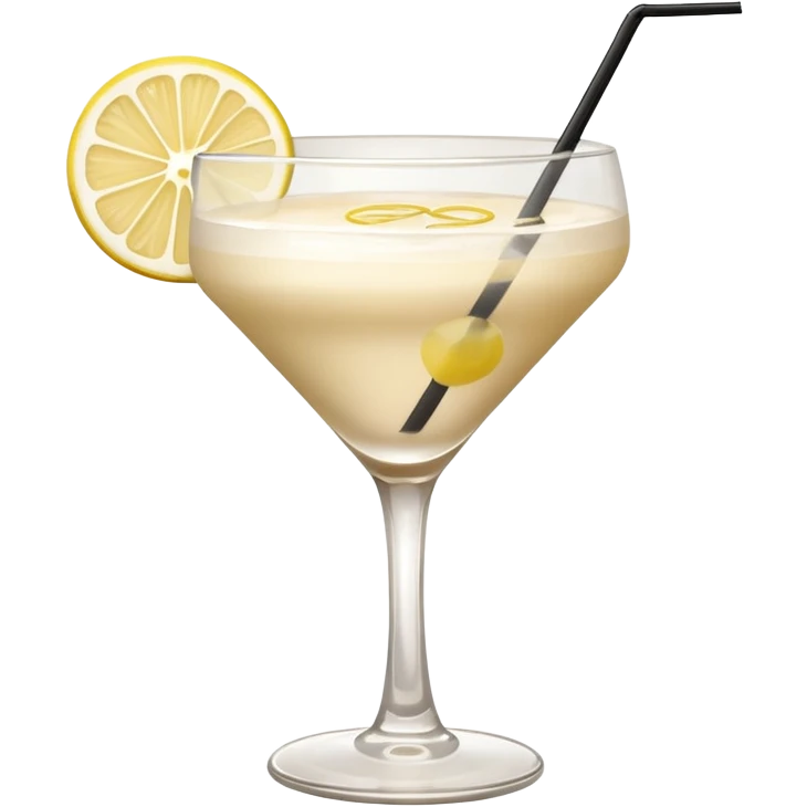 Beige cocktail  emoji
