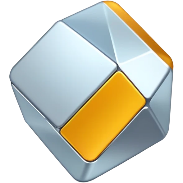 abstract irregular geometric shape with uneven edges and asymmetrical form emoji