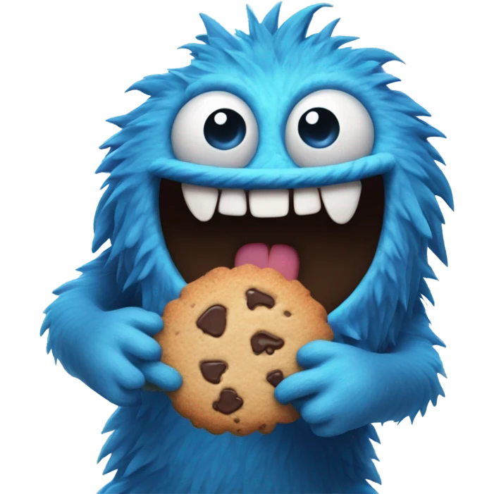Cookie Monster emoji