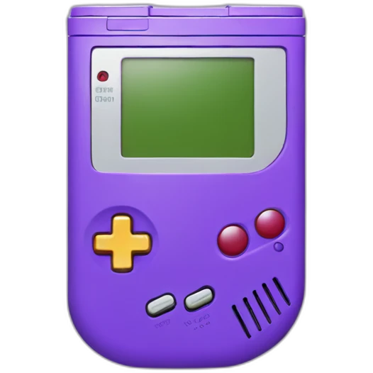 gameboy purple emoji