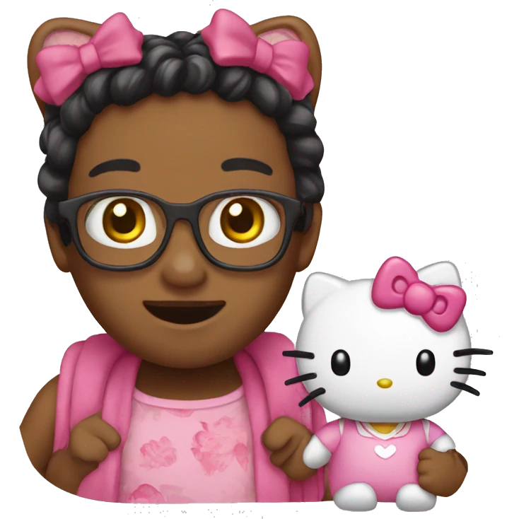 Hello kitty emoji