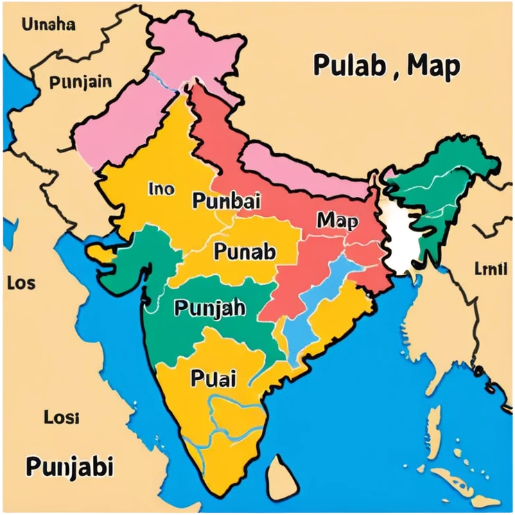 Punjab map emoji