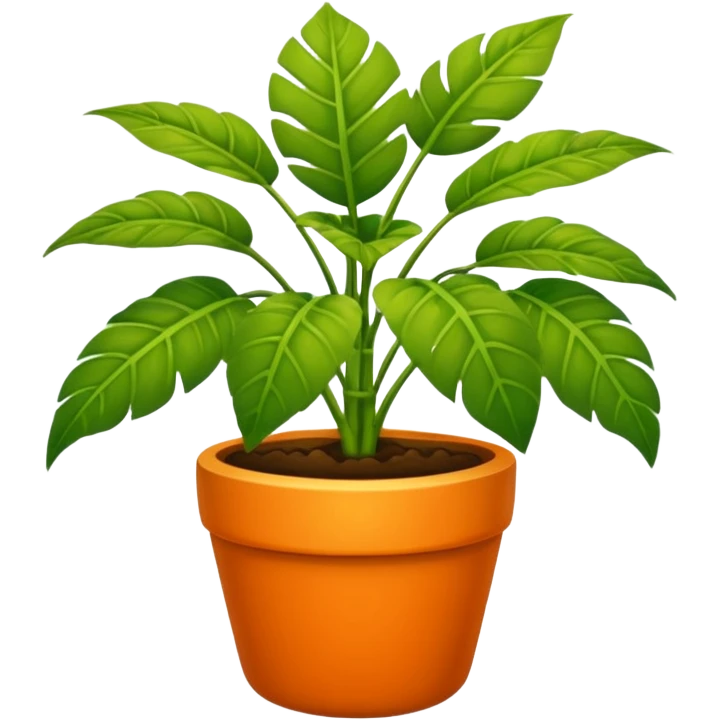 Una planta bonita con una masetá de color: FFACC4 emoji