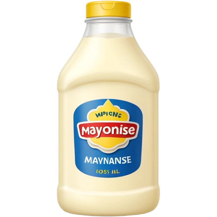 Bottle of Mayonnaise emoji