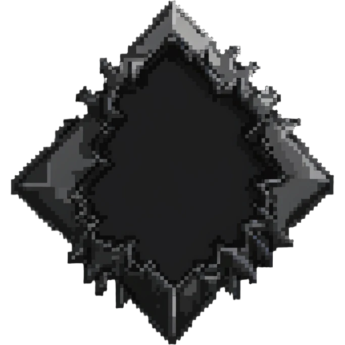 abstract irregular shape with jagged edges emoji