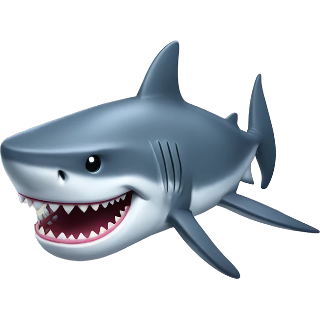 Shark wearing Ugg slippers  emoji