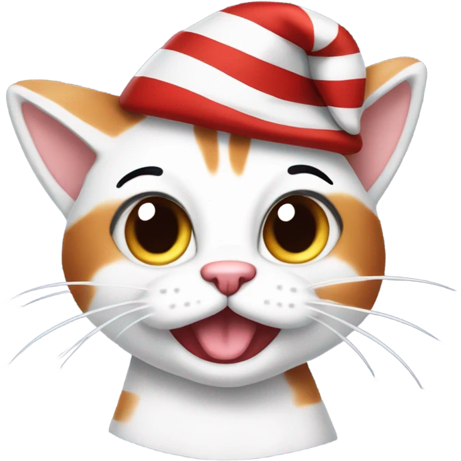 cat and the hat emoji