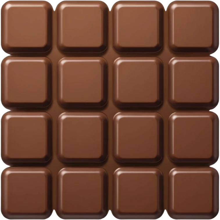 a network with lines between chocolate emoji