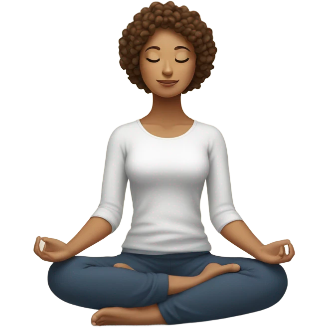 🧘🏻‍♀️👩🏻‍🦱 emoji