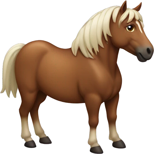 🫠🐴 emoji