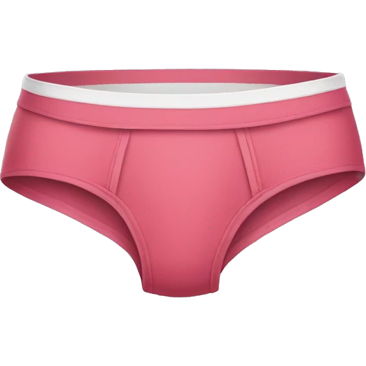 Menstrual underwear emoji