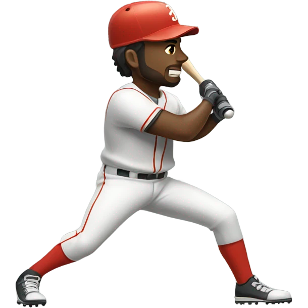 baseball player tuff emoji