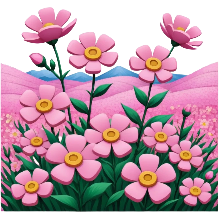 van gogh pink SPAM  meat flowers landscape emoji