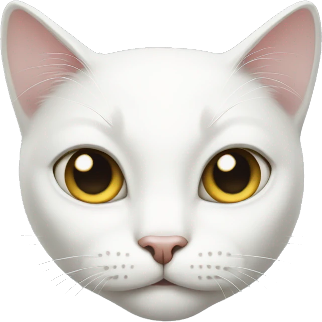 White cat emoji
