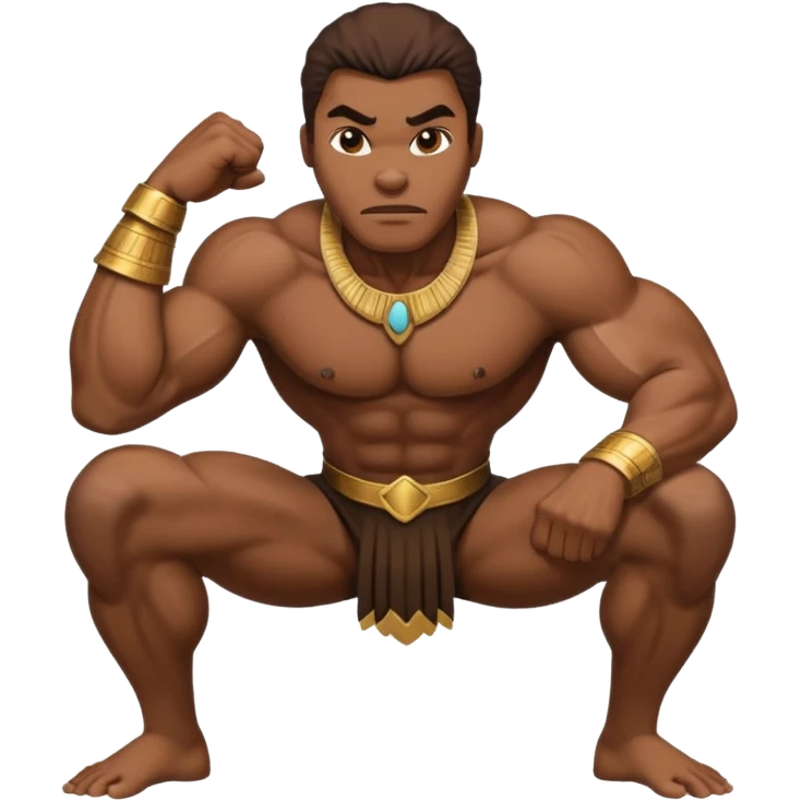 shaka zulu bending over emoji