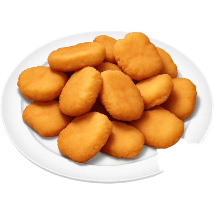 Chicken nuggets McDonalds emoji