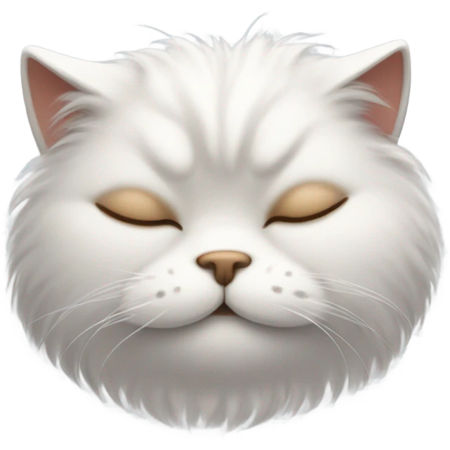 Sleepy cat emoji