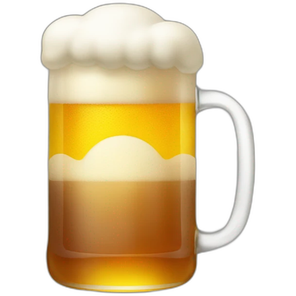 Mario drink beer emoji