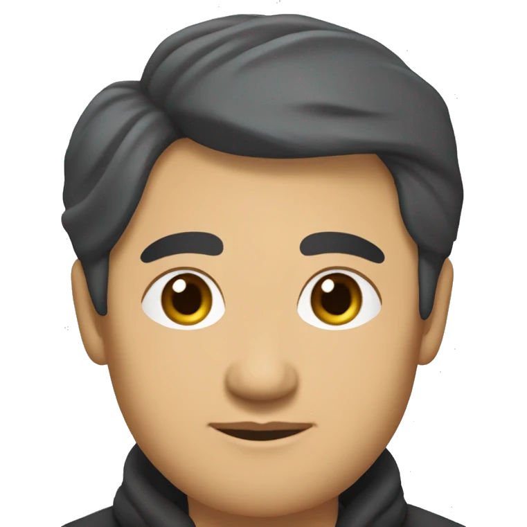 Create an emoji inspired by the appearance of Abay Kunanbayev, the Kazakh poet and thinker emoji