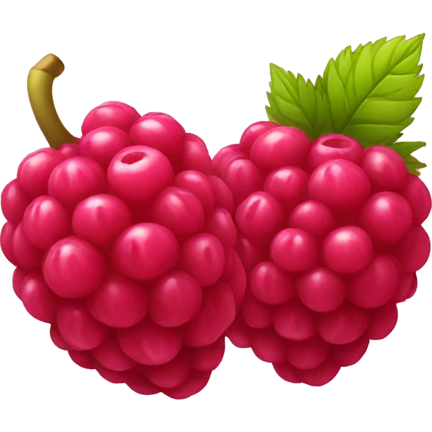 Raspberry emoji