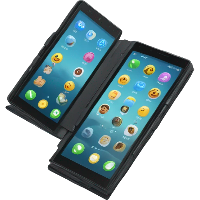 foldable phone emoji