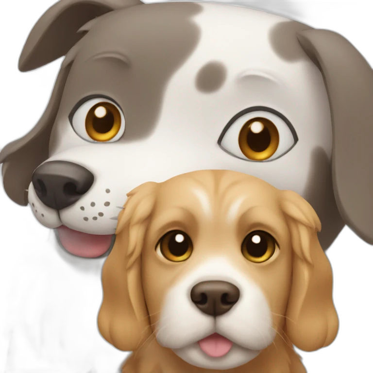 cat and dog emoji