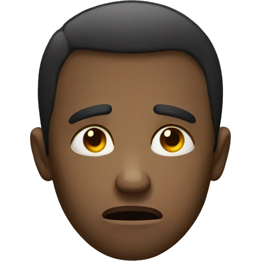 Sad face  emoji