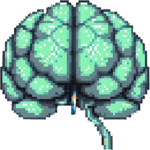 colorful brain emoji