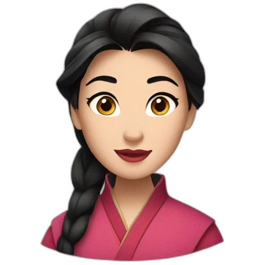 mulan disney emoji