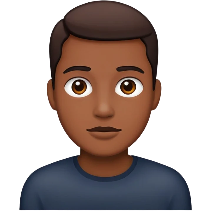 user picture placeholder, dark colors emoji