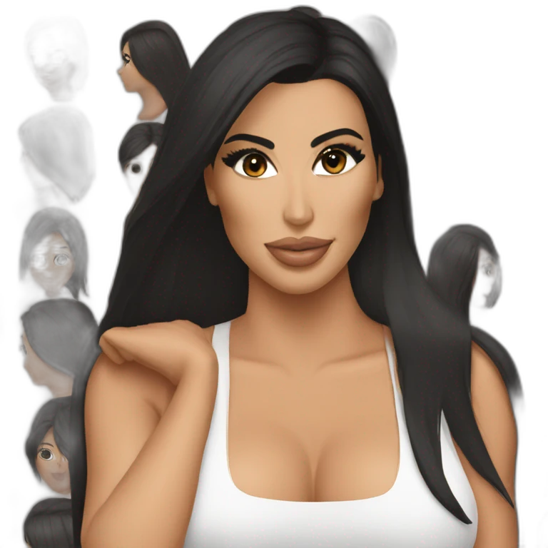 Kim Kardashian emoji