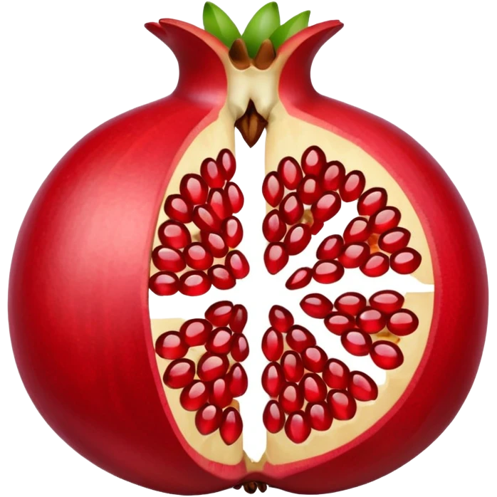 pomegranate with seeds emoji