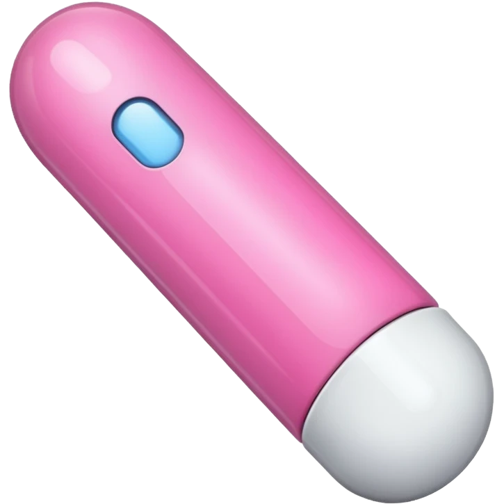 pink and white capsule emoji